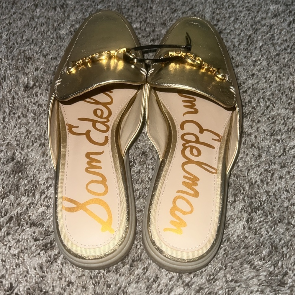 Sam Edelman Linnie Bit Metallic Mule - Picture 12 of 17